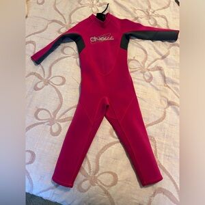 O’Neill Reactor Little Kids Full Back-Zip Wetsuit size 3